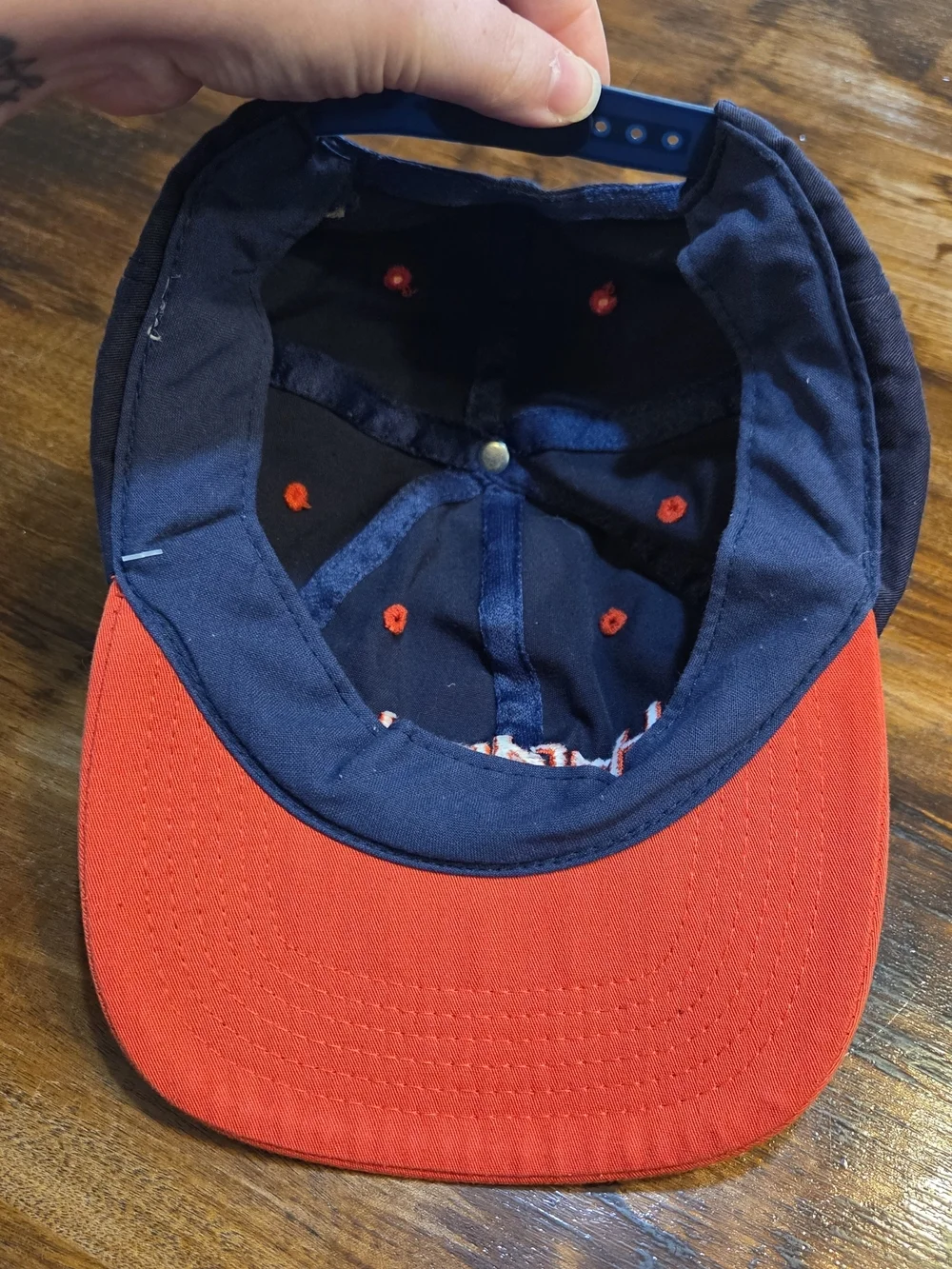 Vintage 90'S Embroidered Hardees Employee Uniform Snapback Hat Cap